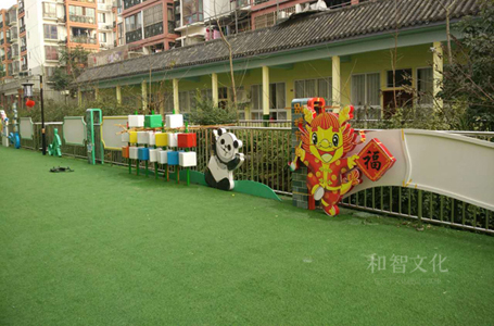 校园校园一角文学设计