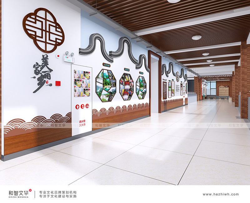 学校走廊文化墙图片设计思路
